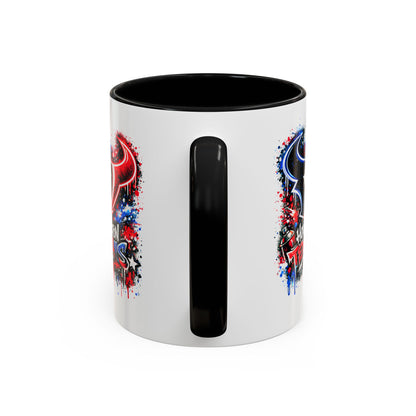 HOUSTON TEXANS - GRAFFITTI ART -Accent Coffee Mug (11, 15oz)
