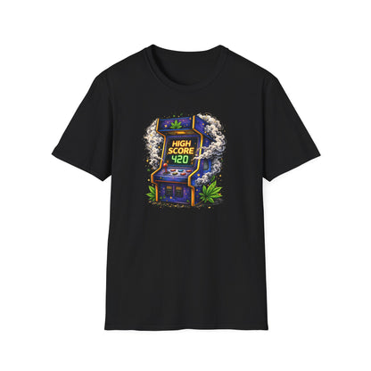 HIGH SCORE-420 - Unisex Soft Style T-Shirt