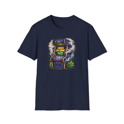 HIGH SCORE-420 - Unisex Soft Style T-Shirt