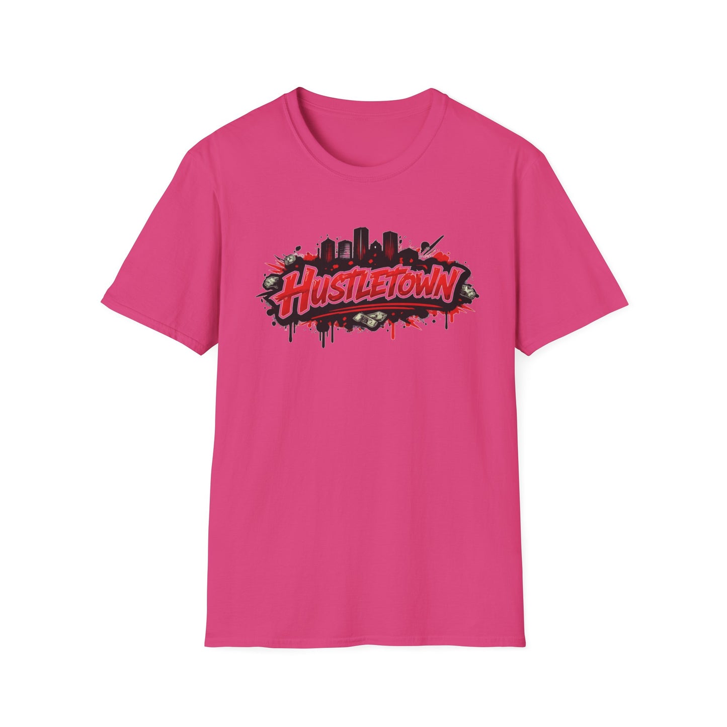 HUSTLETOWN - Unisex Soft Style T-Shirt