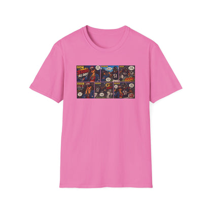 Comic Strip Graphic T‑Shirt — Retro Pop Art Panels