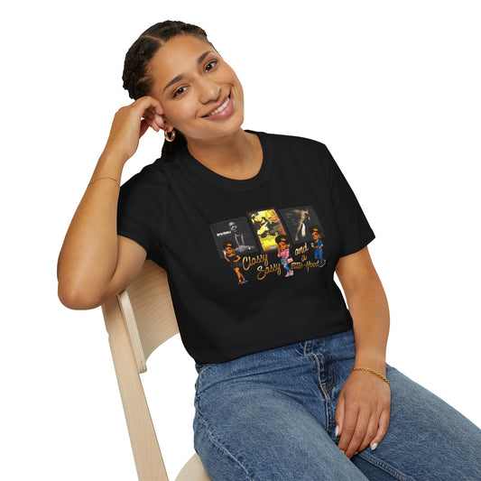 CLASSY-SASSY AND A LITTLE HOOD - Unisex Softstyle T-Shirt