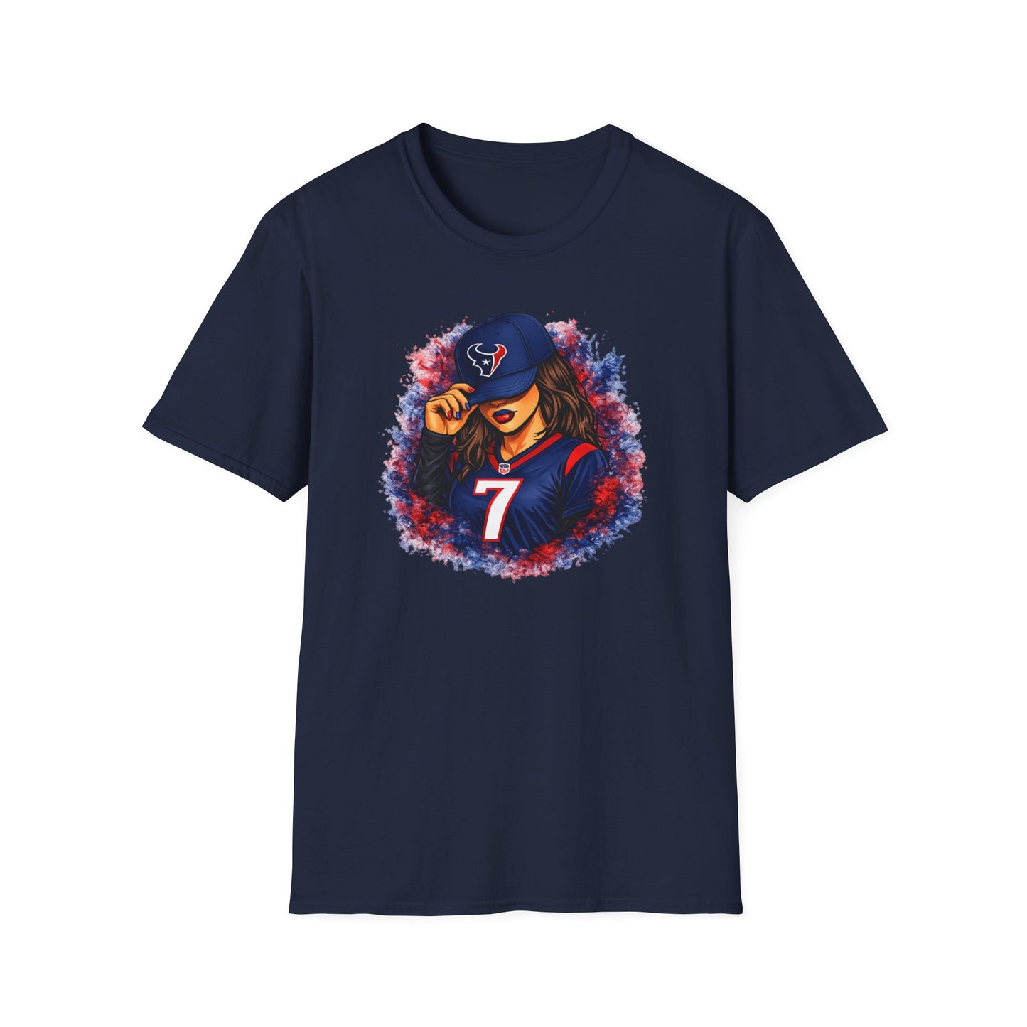 TEXANS Girl Fan - Latina - Unisex Soft Style T-Shirt