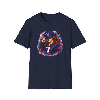 TEXANS Girl Fan - Latina - Unisex Soft Style T-Shirt