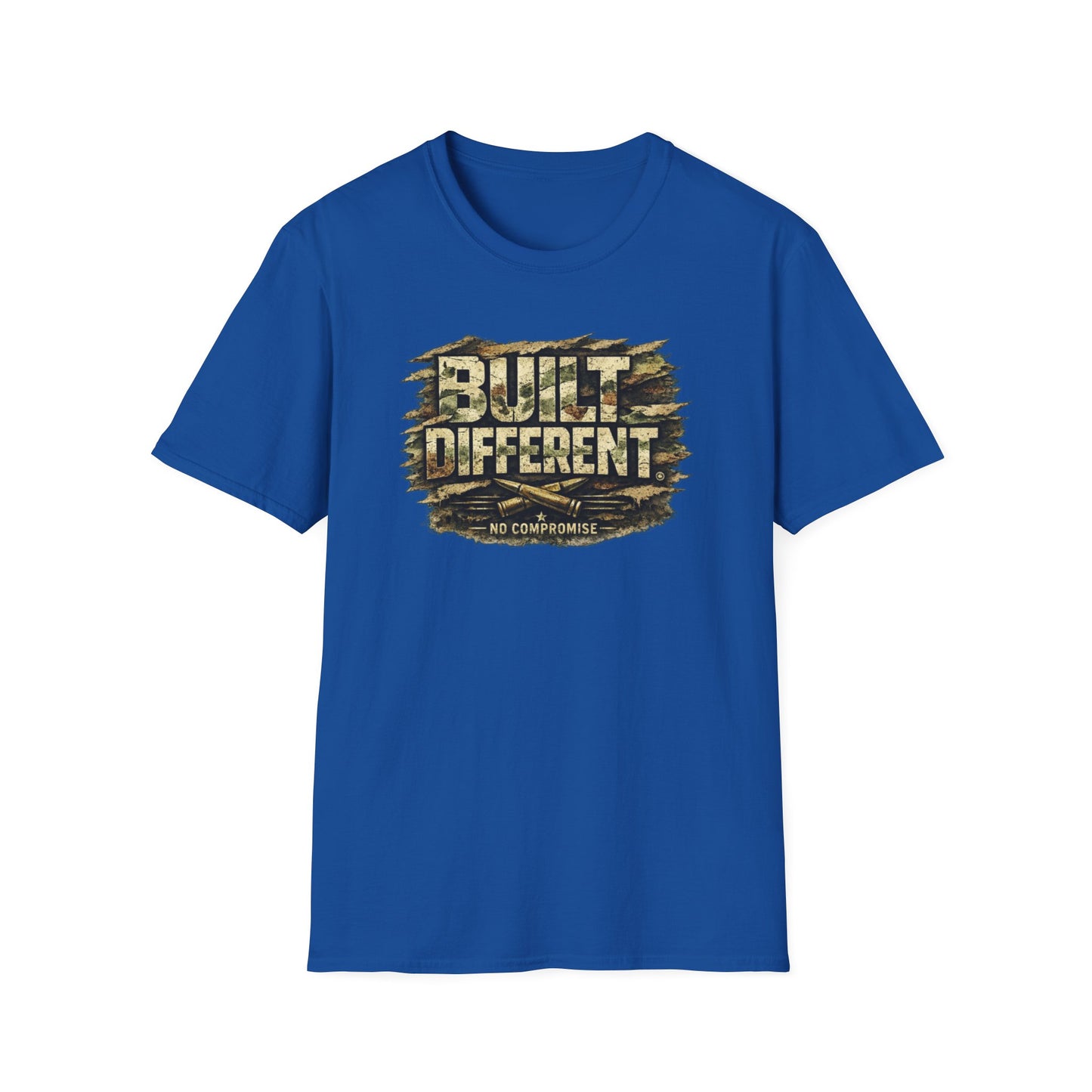 BUILT DIFFERENT-NO COMPROMISE - Unisex Soft Style T-Shirt