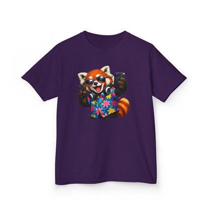 SELFIE TIME - RED PANDA STYLE - Kids Cotton™ Tee
