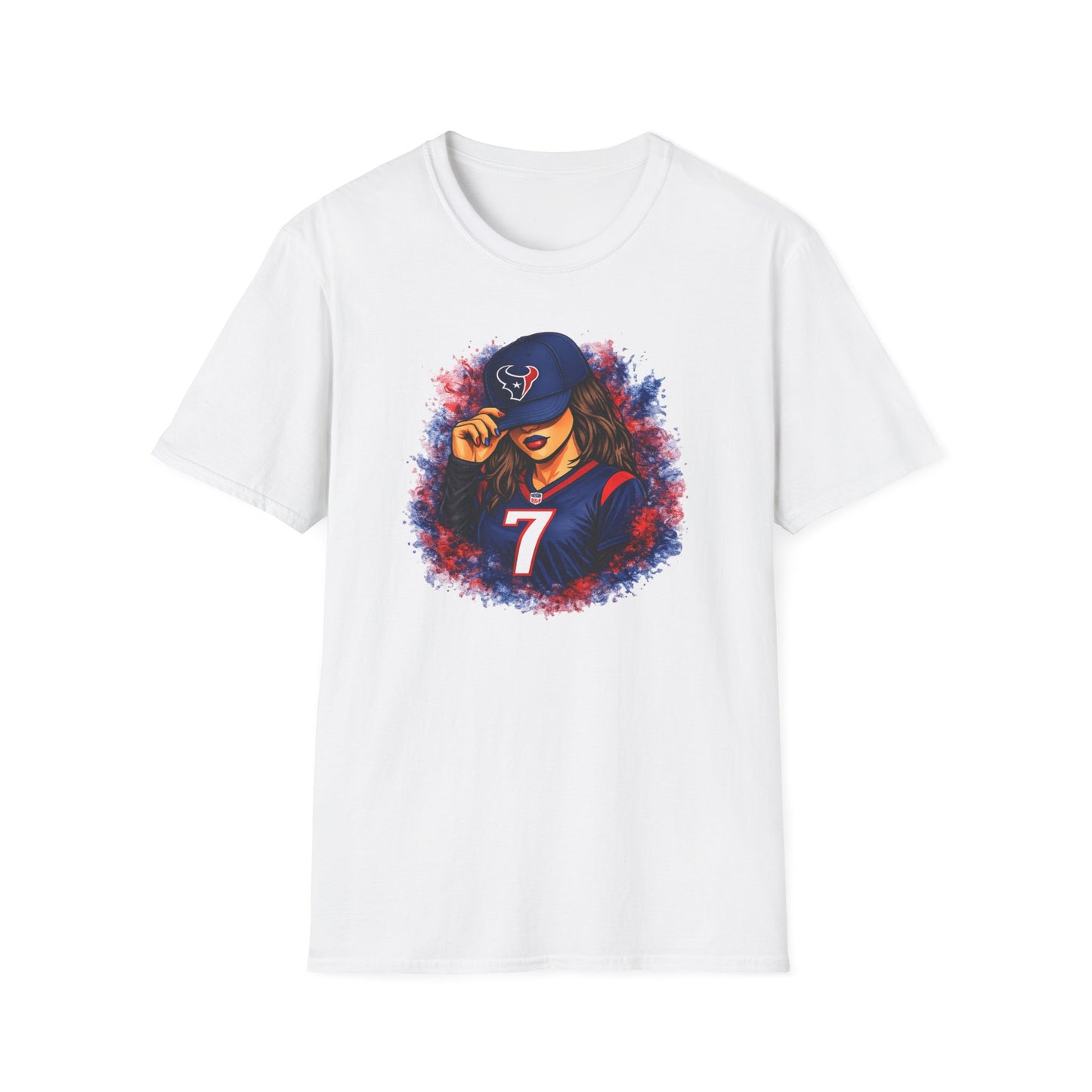 TEXANS Girl Fan - Latina - Unisex Soft Style T-Shirt