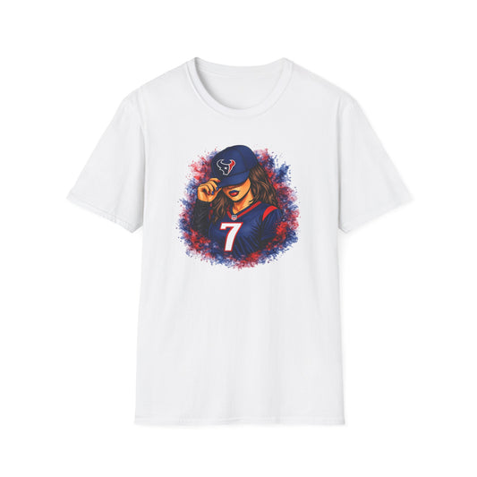 TEXANS Girl Fan - Latina - Unisex Soft Style T-Shirt