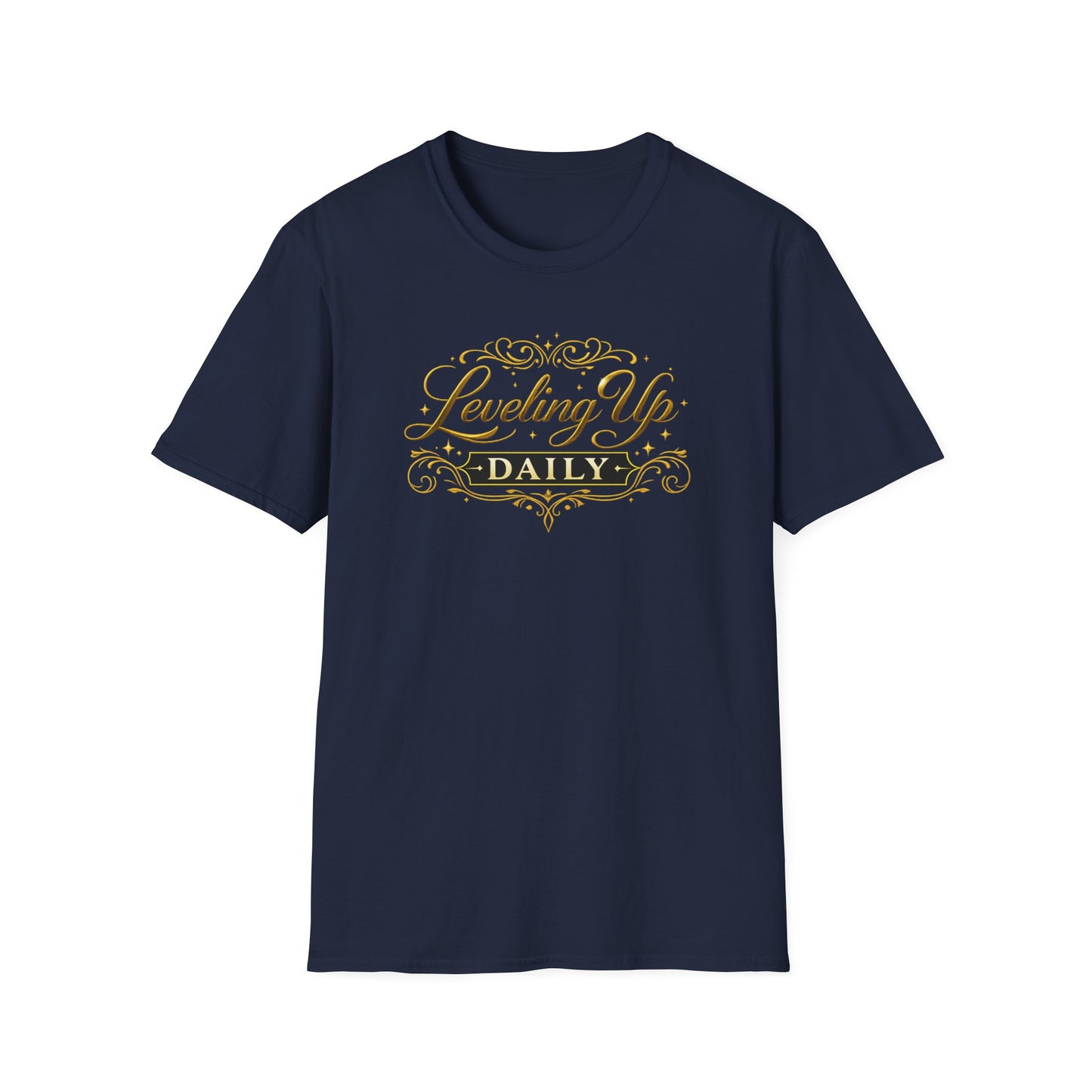 Leveling Up Daily — Unisex Soft Style T-Shirt