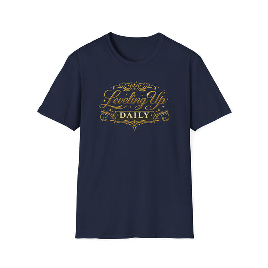 Leveling Up Daily — Unisex Soft Style T-Shirt
