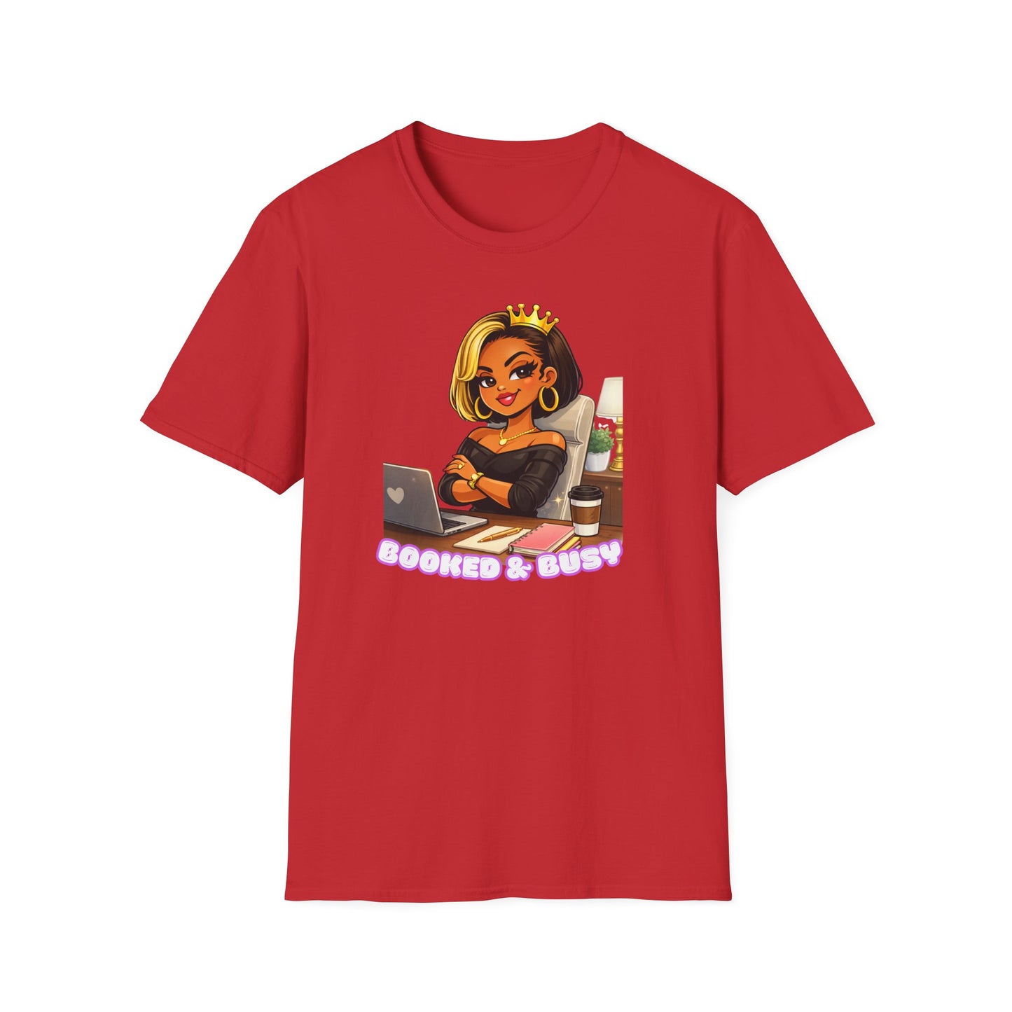 BOOKED & BUSY - Unisex Soft Style T-Shirt
