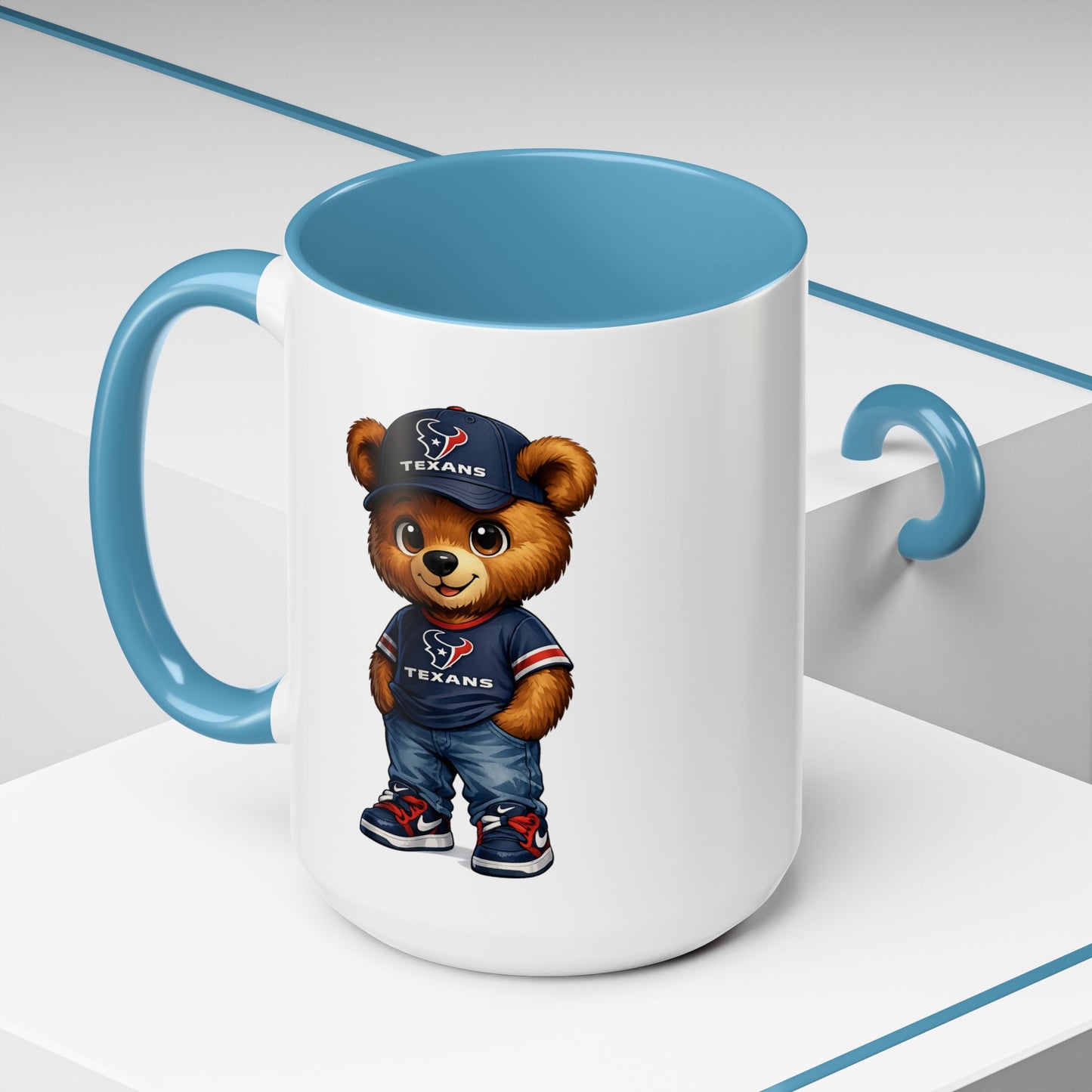 BERRY - REPPIN THE TEXANS - Accent Coffee Mug (11, 15oz)