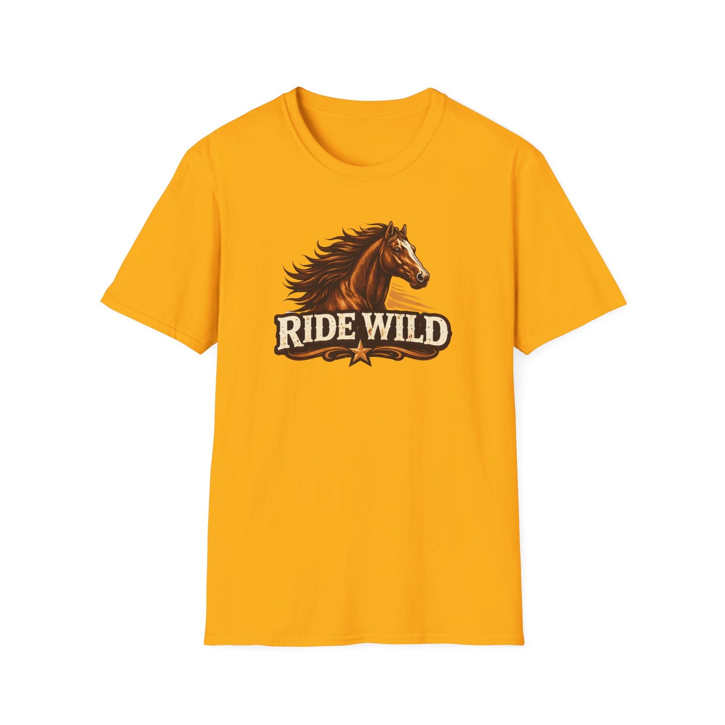 RIDE WILD - Unisex Soft Style T-Shirt