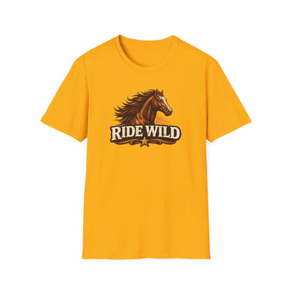 RIDE WILD - Unisex Soft Style T-Shirt