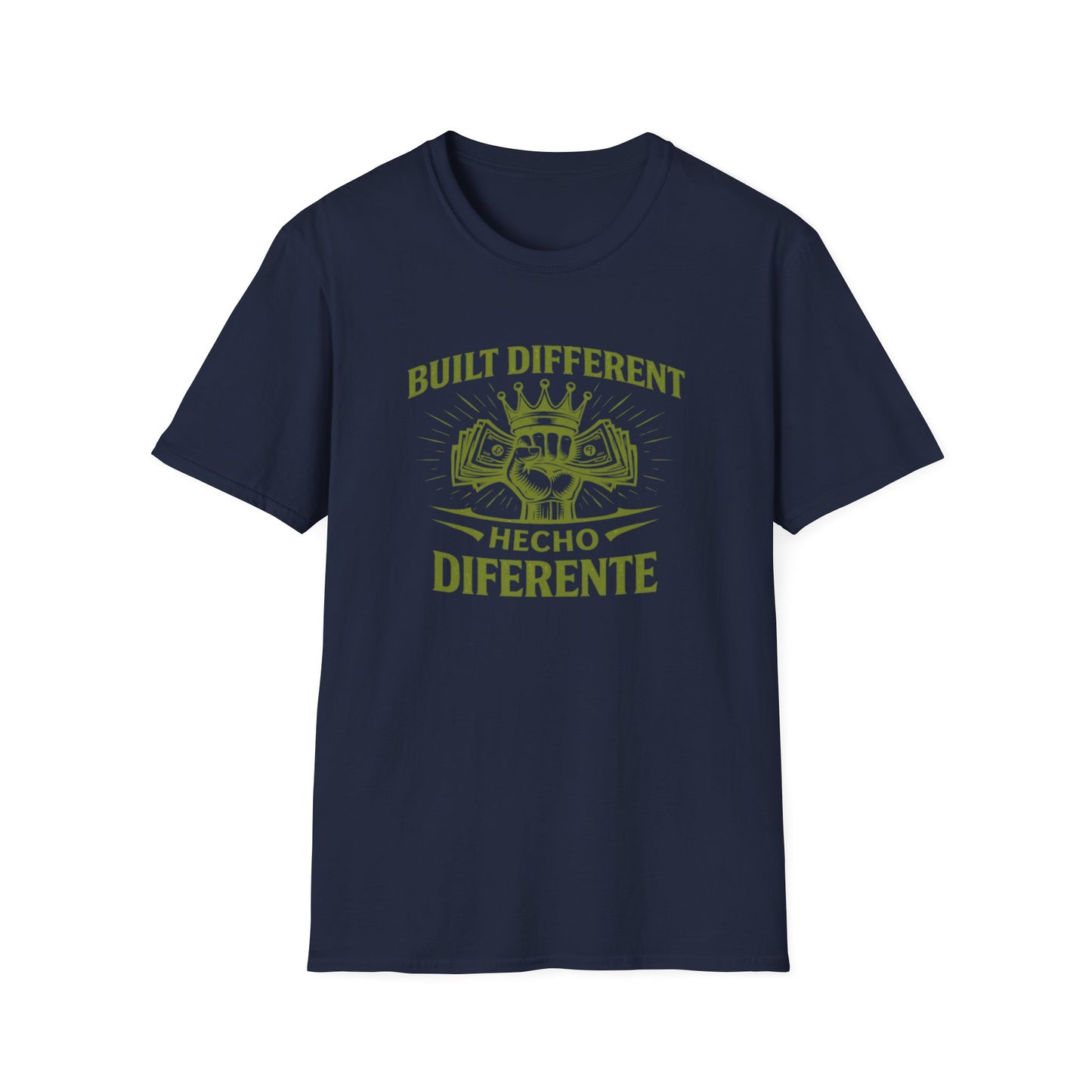 BUILT DIFFERENT - HECHO DIFERENTE - Unisex Soft Style T-Shirt
