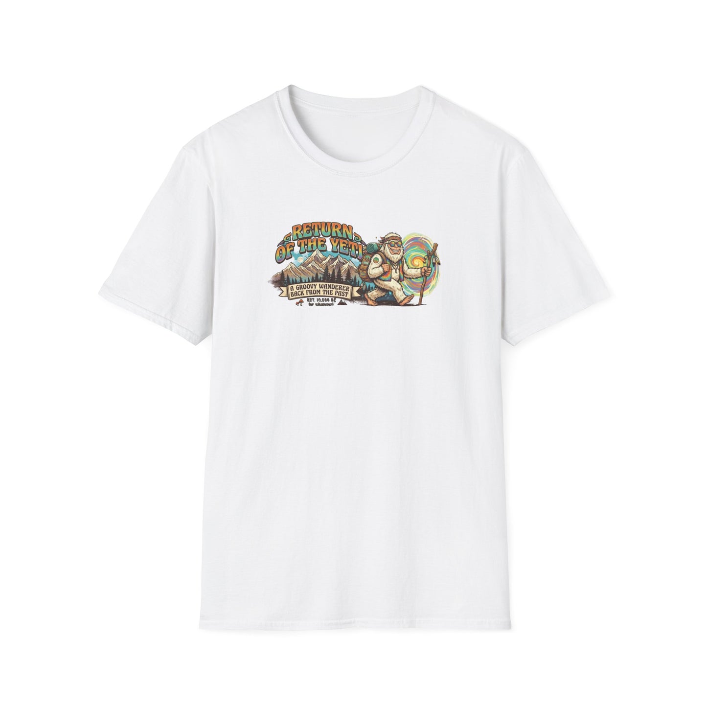 RETURN OF THE YETI - Unisex Softstyle T-Shirt