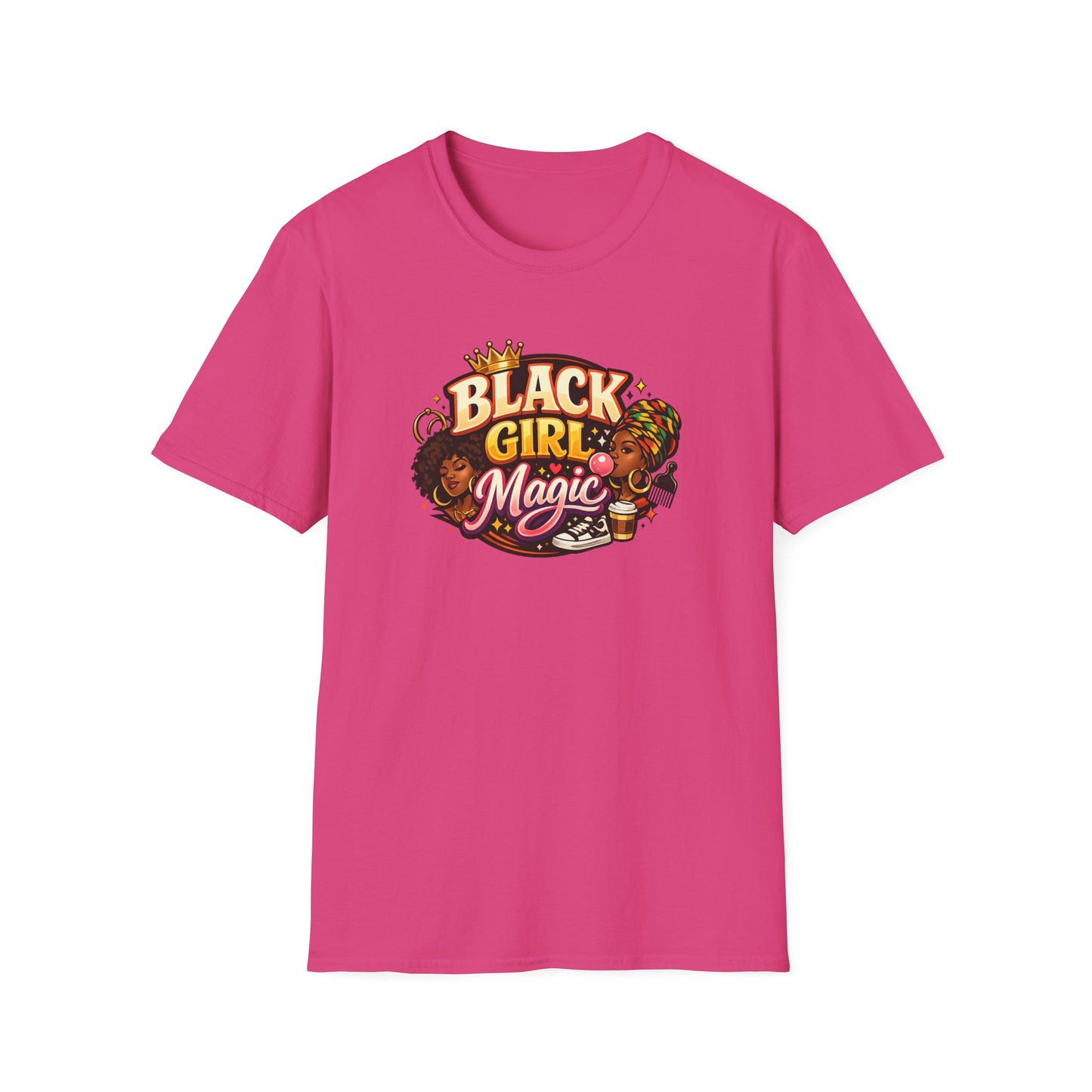 BLACK GIRL MAGIC - Unisex Soft Style T-Shirt