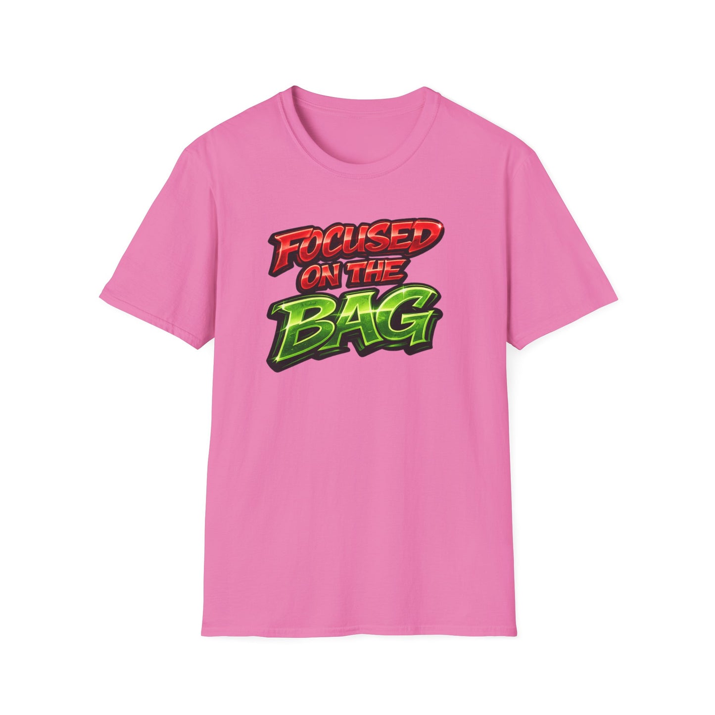 FOCUSED ON THE BAG - Unisex Soft Style T-Shirt