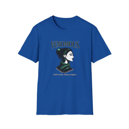 VENOMOUS-SOFT VOICE-SHARP EDGES - Unisex Soft Style T-Shirt