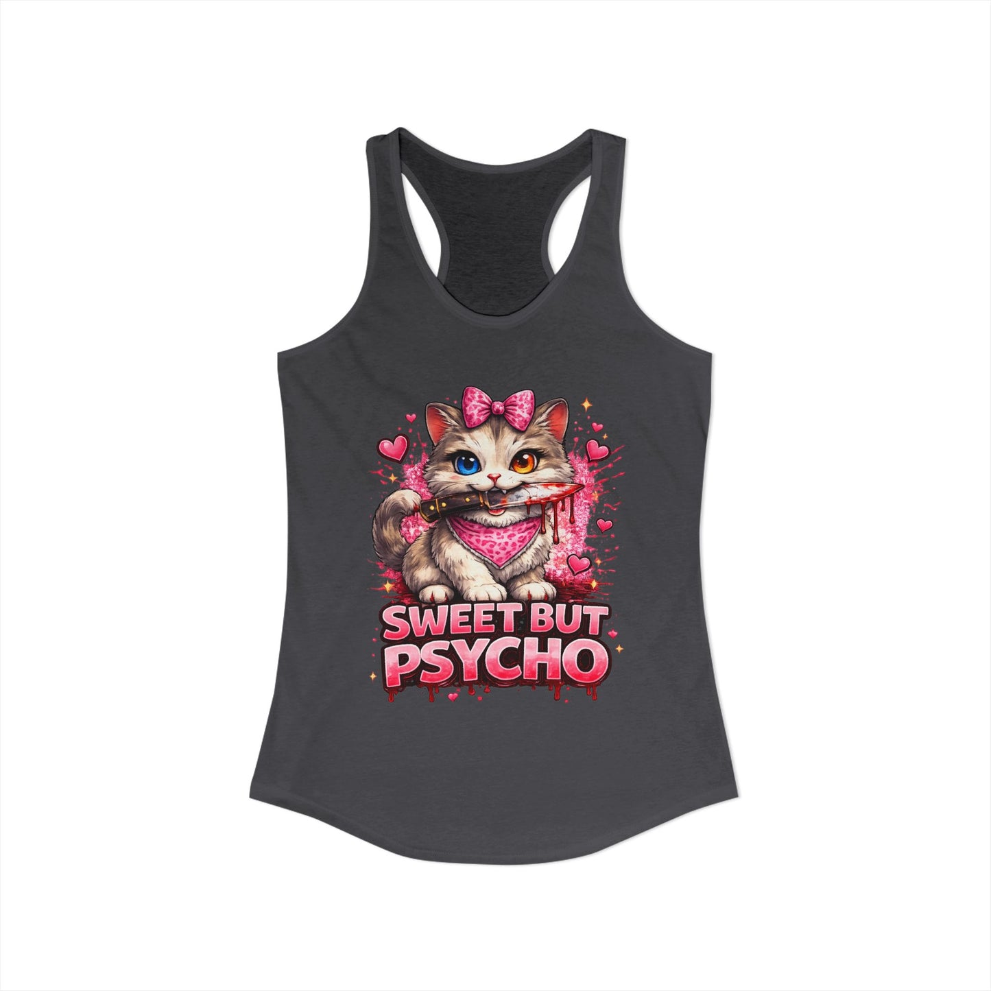 SWEET BUY PSYCHO – Women's Ideal Racerback Tank