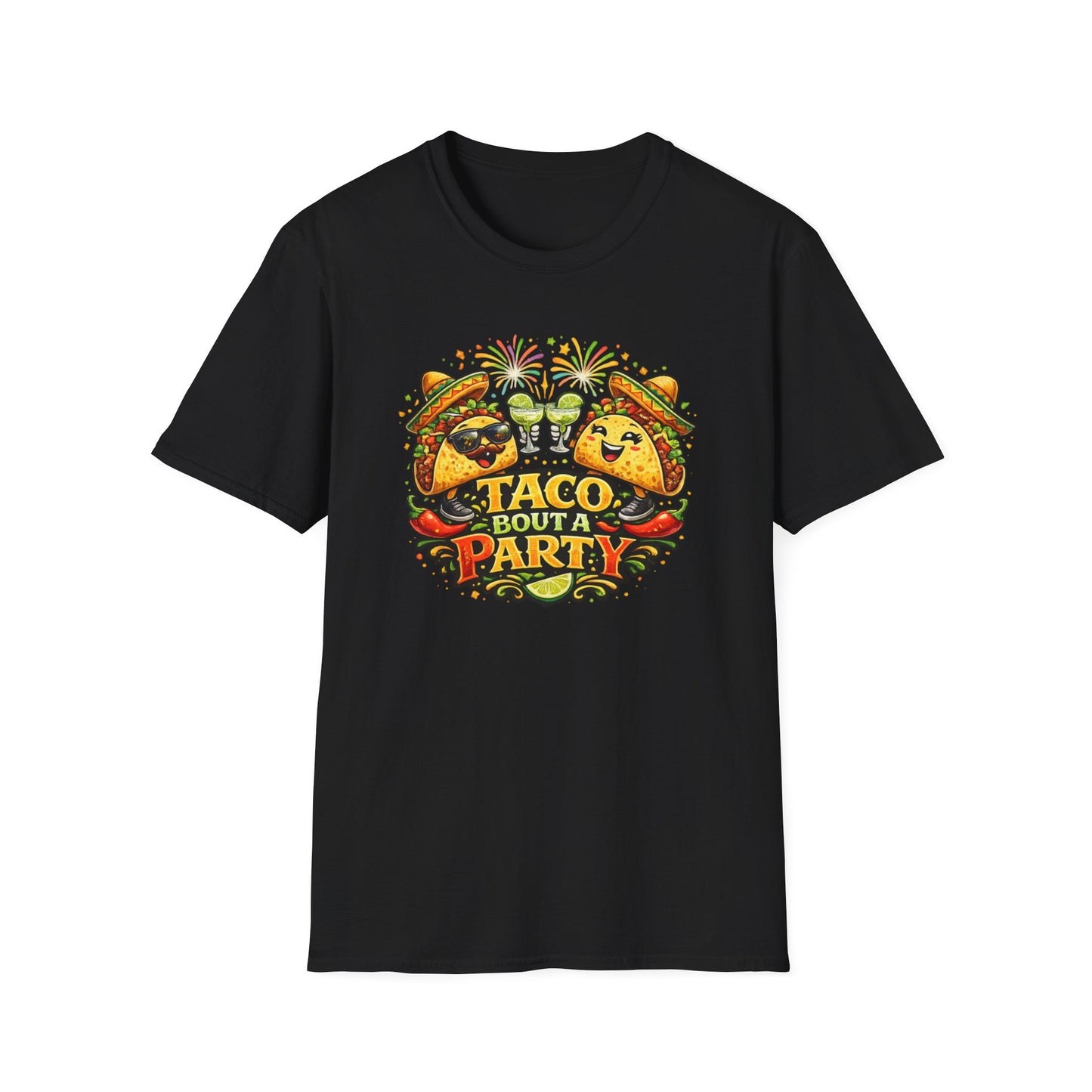 TACO BOUT A PARTY - Unisex Soft Style T-Shirt