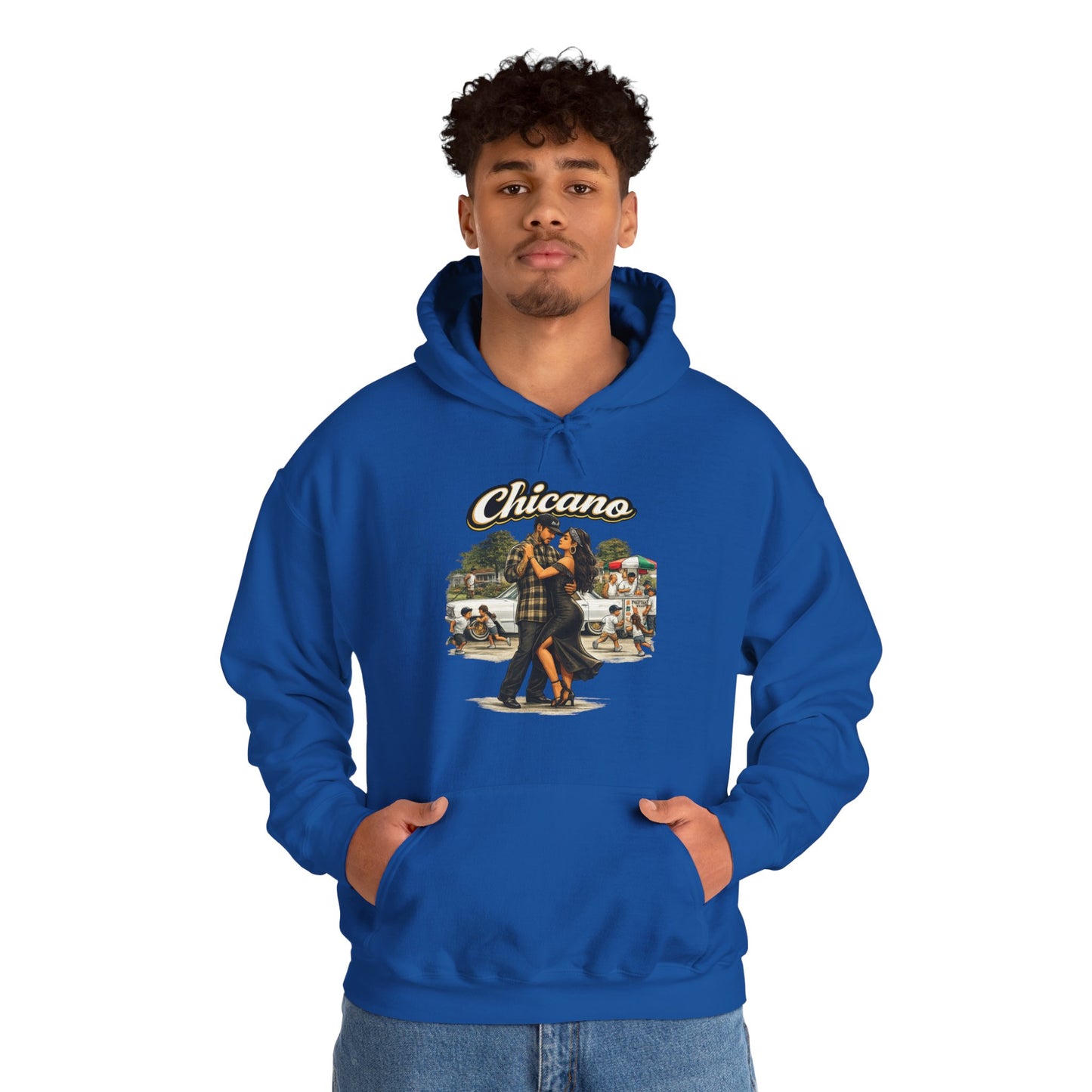 Chicano Dance Hoodie | Latino Heritage Streetwear Pull-Over