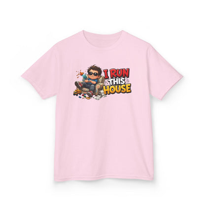 I RUN THIS HOUSE - Kid's Cotton Tee