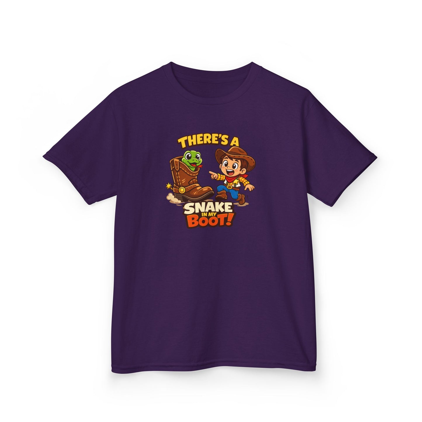 THERE'S A SNAKE IN MY BOOT - Kids Cotton™ Tee