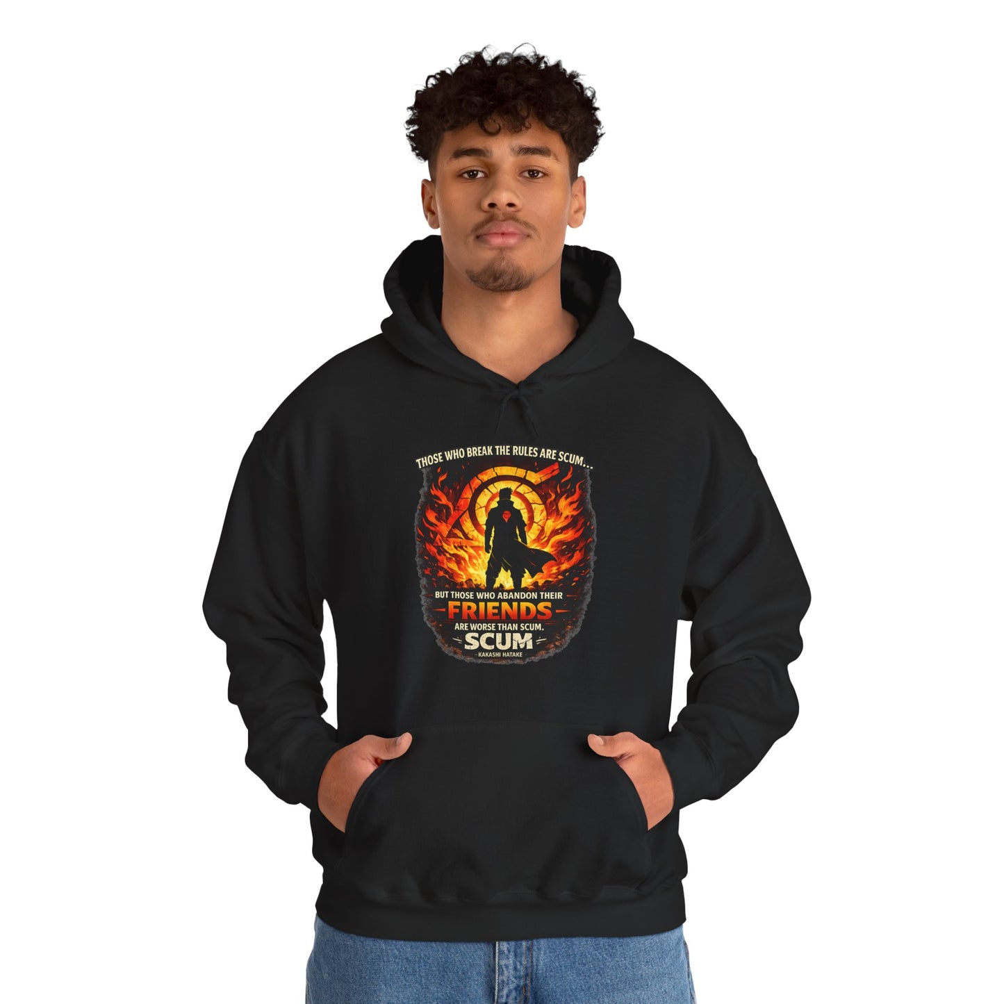 Naruto Loyalty Hoodie | Anime Quote Streetwear Pull-Over