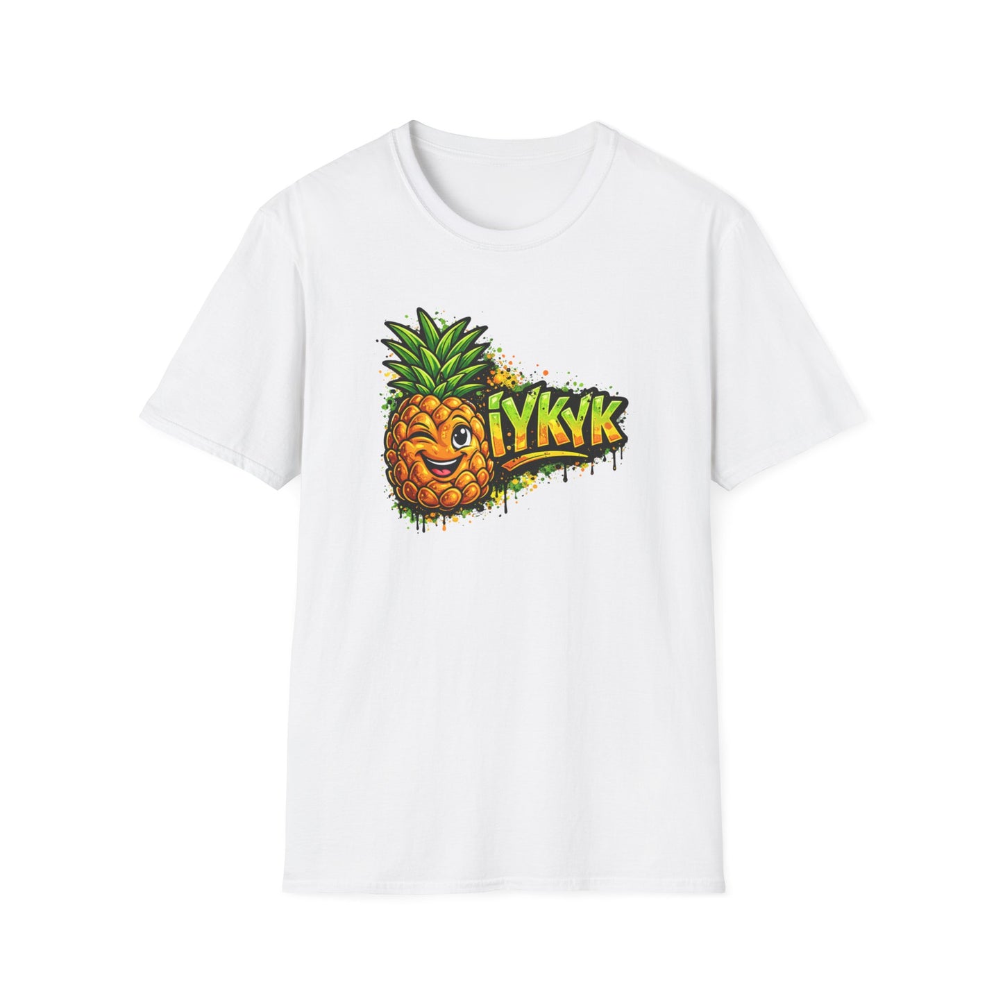 WINKING PINEAPPLE-IYKYK - Unisex Soft Style T-Shirt