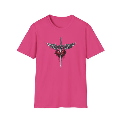 SWORD IN HEART - Unisex Soft Style T-Shirt