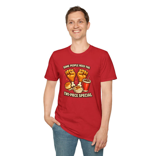SOME PEOPLE NEED THE TWO-PIECE SPECIAL - Unisex Soft Style T-shirt