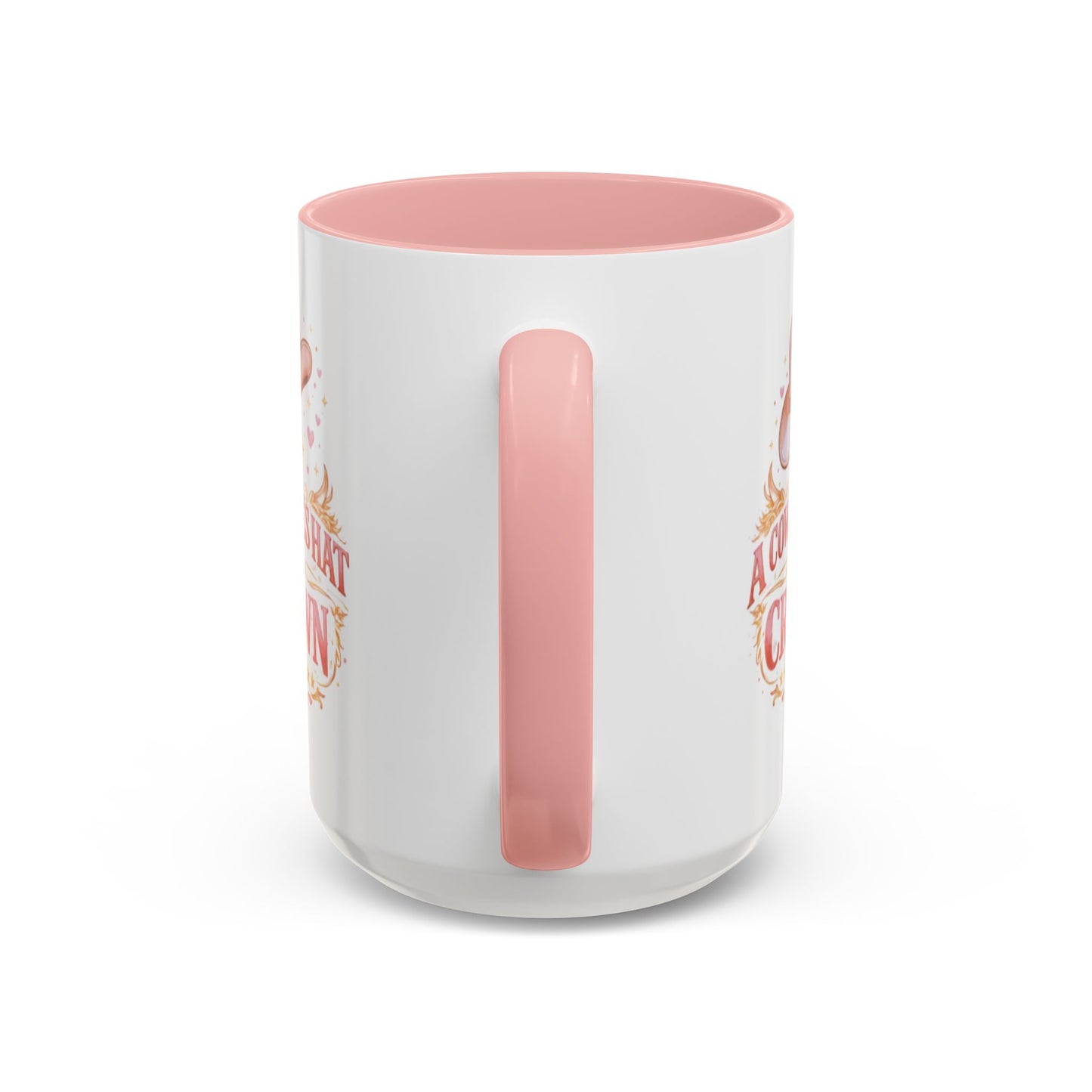 A COWGIRL'S HAT IS HER CROWN - Accent Coffee Mug (11, 15oz)