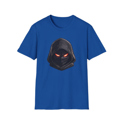 HOODED NINJA HEAD - Unisex Soft Style T-shirt