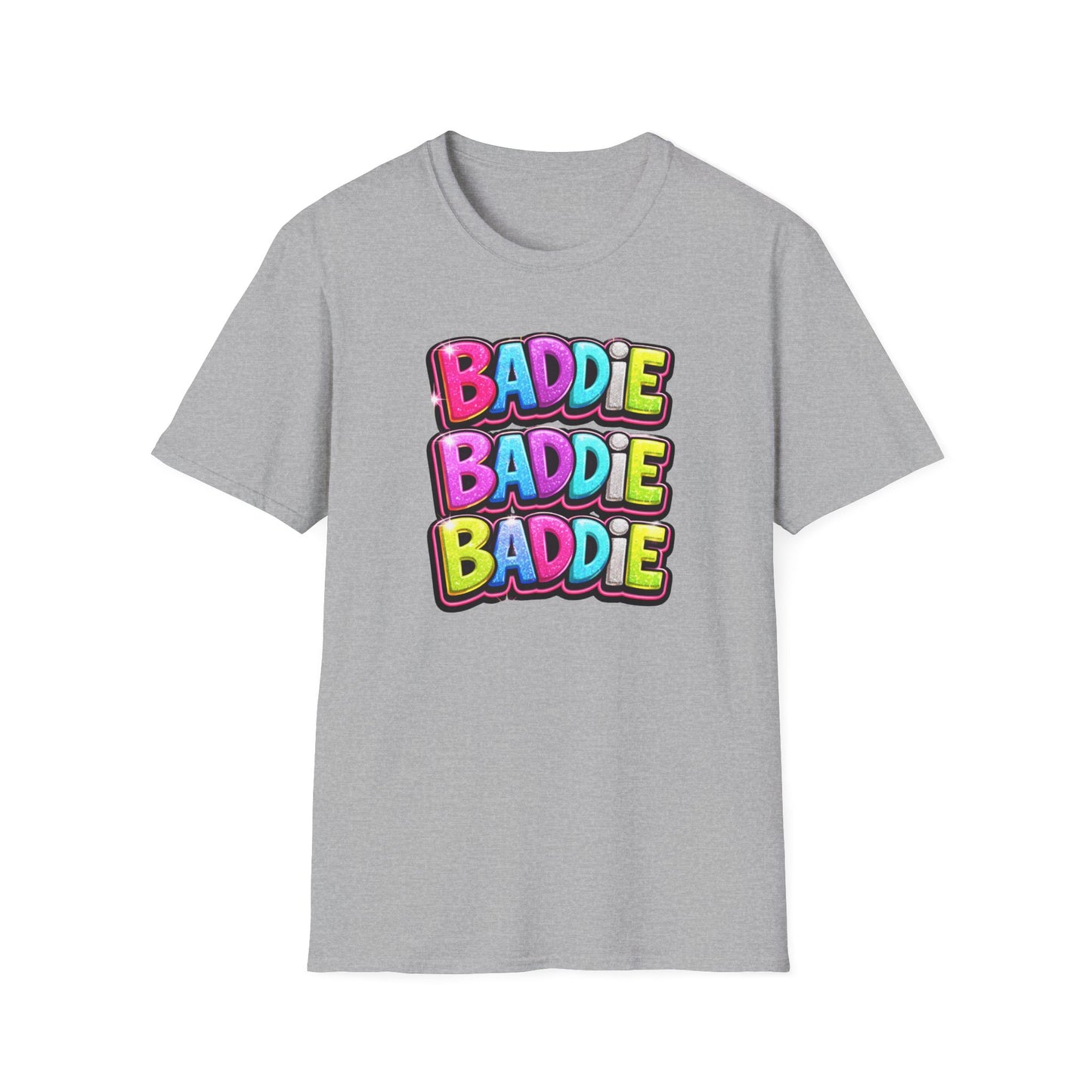 BADDIE X3 - Unisex Soft Style T-Shirt