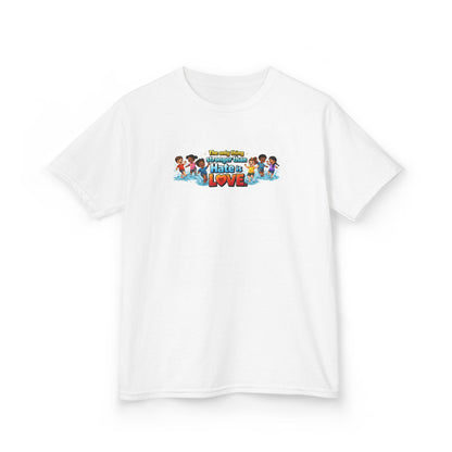 THE ONLY THING STRONGER THAT HATE IS LOVE - Kids Cotton Tee