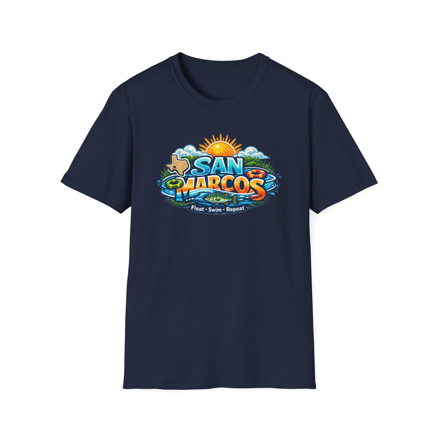SAN MARCOS - Unisex Soft Style T-Shirt