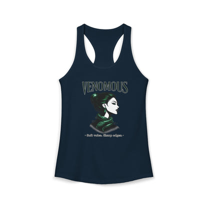 VENOMOUS-SOFT VOICE-SHARP EDGES - Women's Ideal Racerback Tank