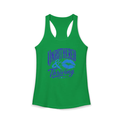 UNBOTHERED & THRIVING - Women's Ideal Racerback Tank