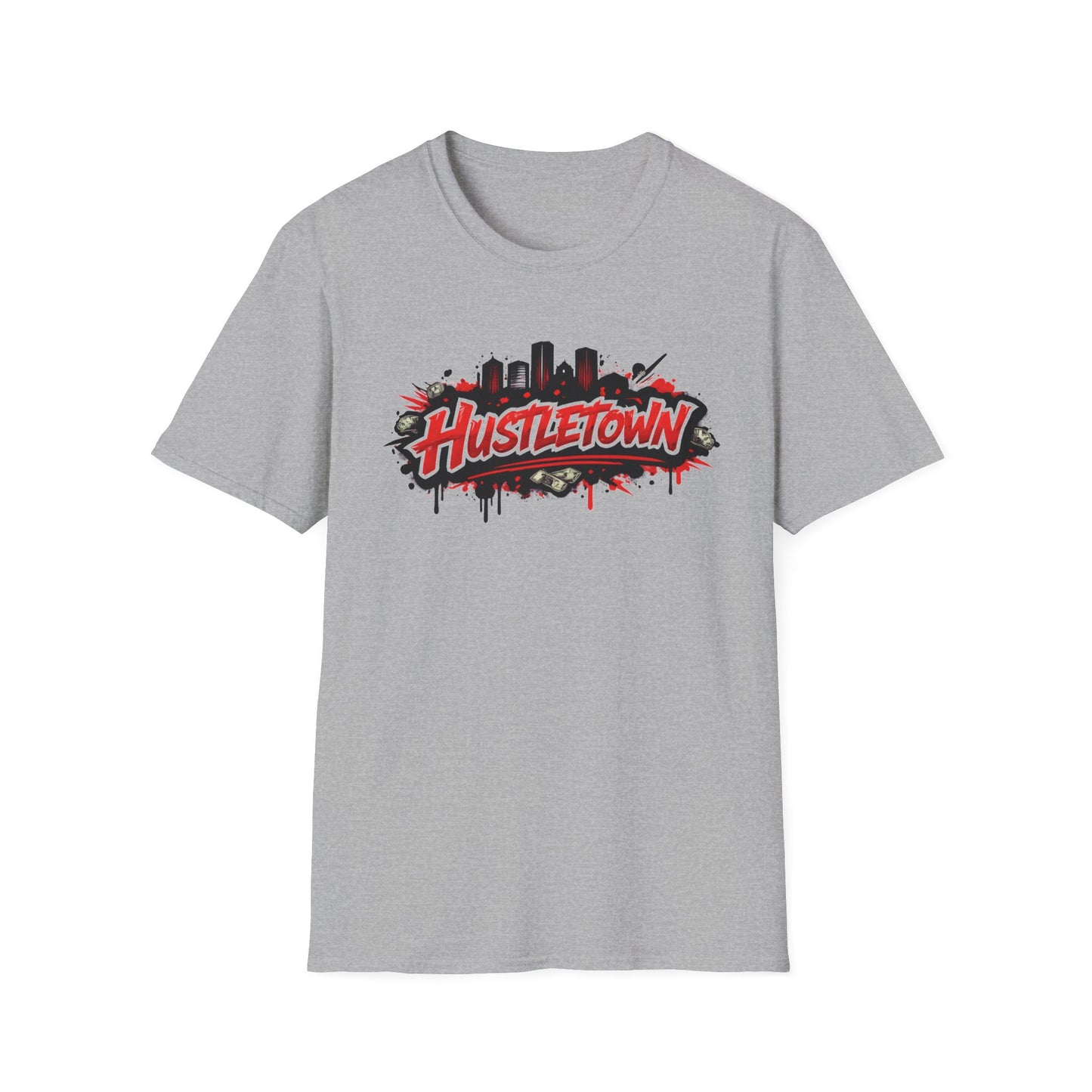 HUSTLETOWN - Unisex Soft Style T-Shirt
