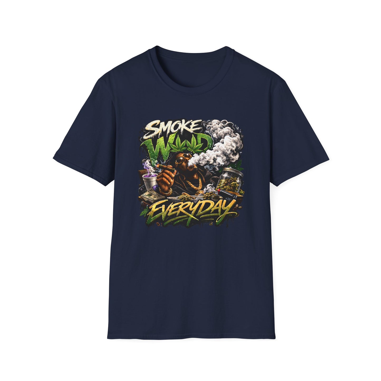 Smoke Weed Everyday T-Shirt — Graphic Cannabis Streetwear Tee