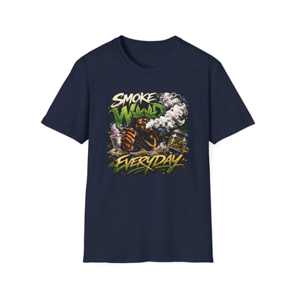 Smoke Weed Everyday T-Shirt — Graphic Cannabis Streetwear Tee