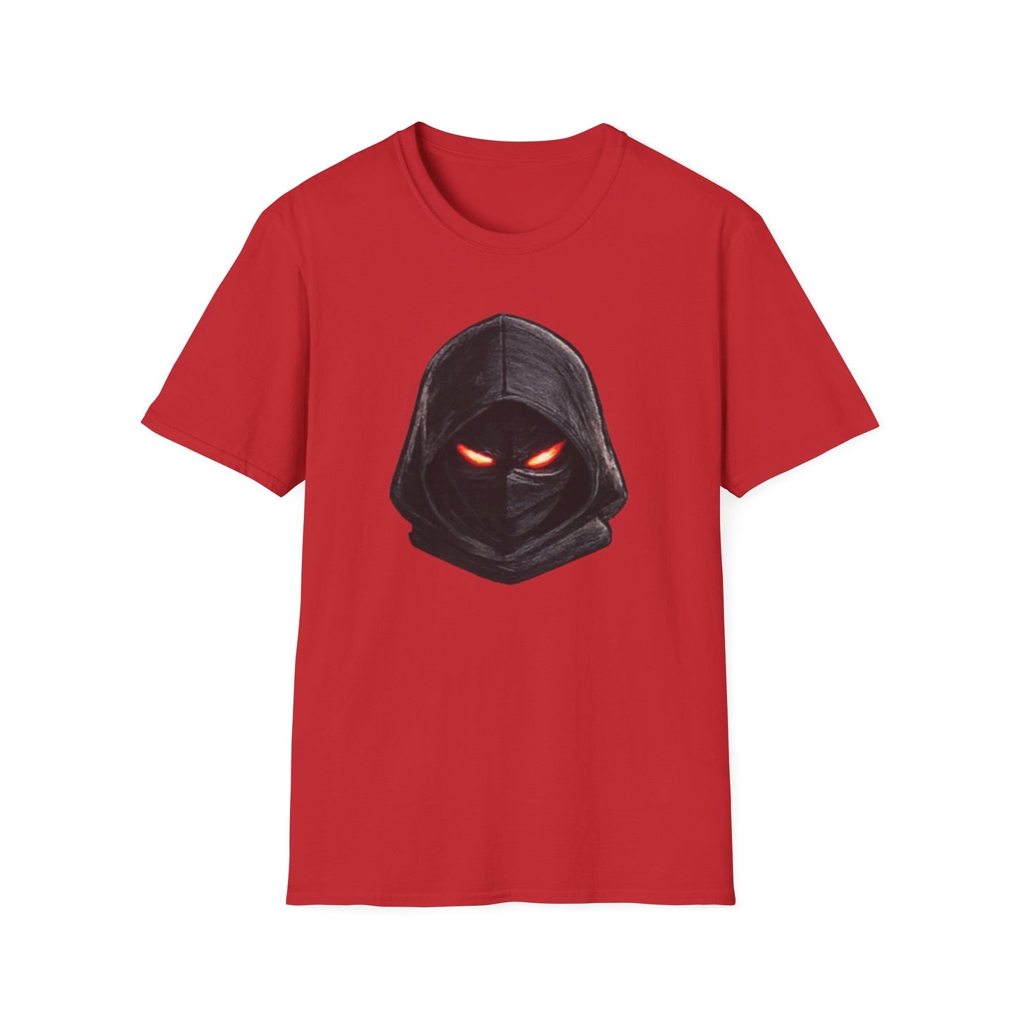 HOODED NINJA HEAD - Unisex Soft Style T-shirt