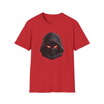 HOODED NINJA HEAD - Unisex Soft Style T-shirt