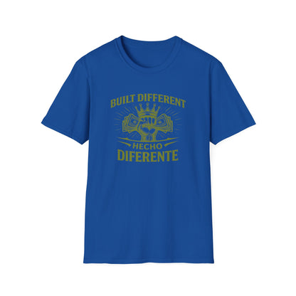 BUILT DIFFERENT - HECHO DIFERENTE - Unisex Soft Style T-Shirt
