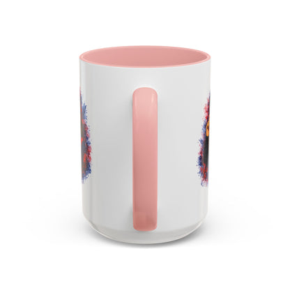 TEXANS GIRL REPPIN - Accent Coffee Mug (11, 15oz)