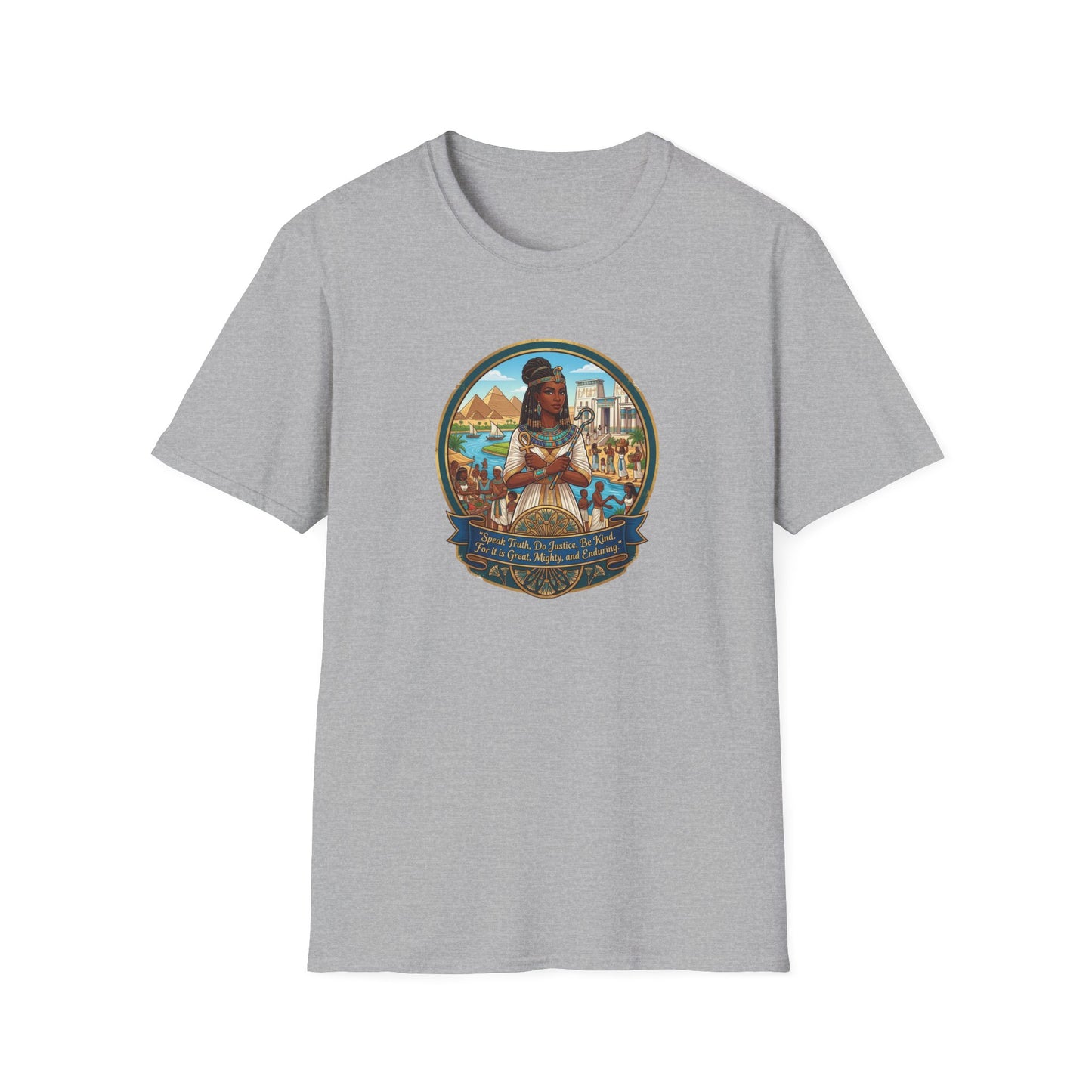SPEAK TRUTH-DO JUSTICE-BE KIND - Unisex Softstyle T-Shirt