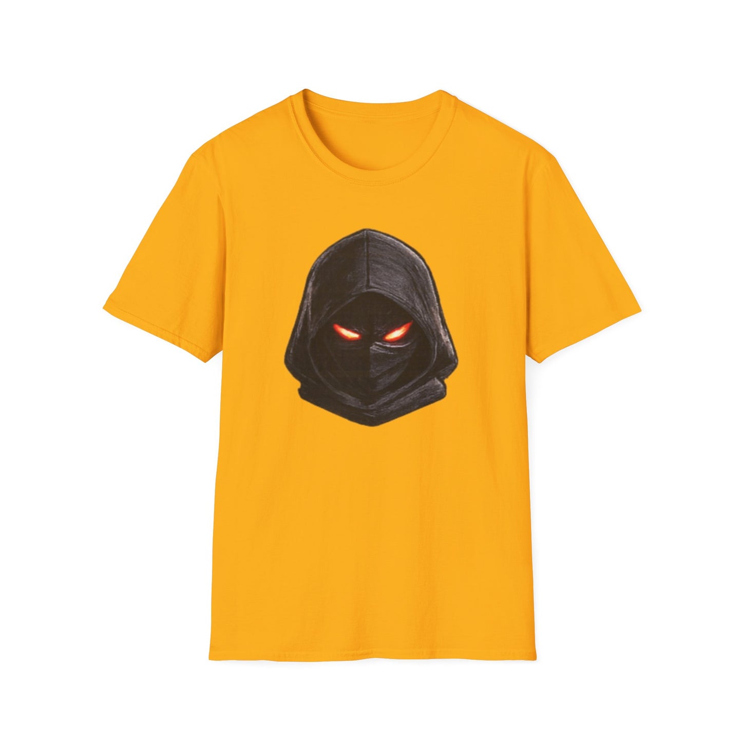 HOODED NINJA HEAD - Unisex Soft Style T-shirt