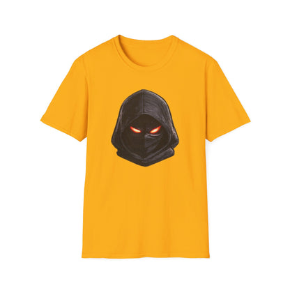 HOODED NINJA HEAD - Unisex Soft Style T-shirt