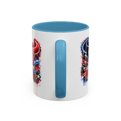 HOUSTON TEXANS - GRAFFITTI ART -Accent Coffee Mug (11, 15oz)
